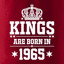 Kings are born in 1965