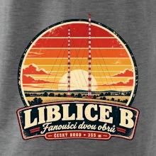 Liblice B retro odznak dvou vysílačů