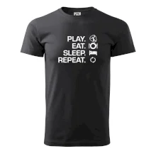Play Eat Sleep Repeat házená Play Eat Sleep Repeat házená