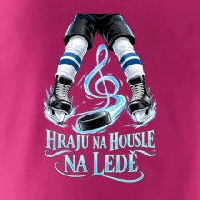 Hokejové housle na ledě