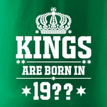 Kings are born in vlastní ročník
