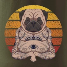 Yoga meditace - pug