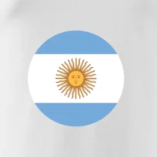 Argentina vlajka kulatá