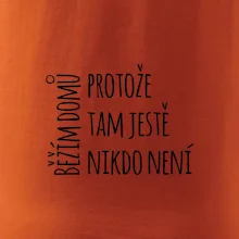 Běžím domů protože tam ještě nikdo není