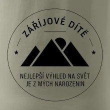 Zářijové dítě. Nejlepší výhled na svět je z mých narozenin