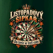 Listopadový šipkař mistr terče