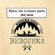 Na vodu - Kanoe les (vlastní nápis)