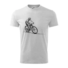 MTB kreslený cyklista MTB kreslený cyklista