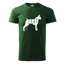 Boxer nápis v těle Boxer nápis v těle