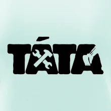 Táta nápis - bagrista