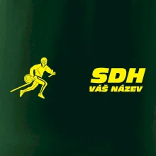 Hasičský sport SDH + váš název ŽLUTÁ