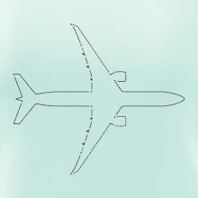 Obrys Boeing 787-8 Dreamliner
