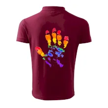 LGBT hand print