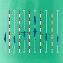 Plavecký bazén žralok