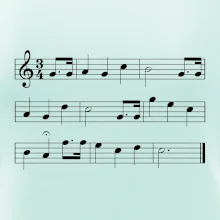 Hodně štěstí zdraví - noty