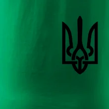 Ukrajina trojzubec prso