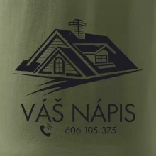 Tričko pro pokrývače - Velká střecha