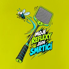 Badminton smrtící reflexy