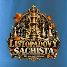 Listopadový šachista se zlatým králem