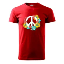 Peace symbol abstraktní