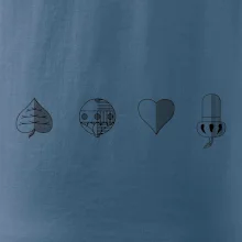 Prší - barvy hracích karet