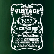 Vintage Etiketa - 1957