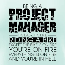 Being A Project Manager - bike