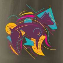 Pes abstrakce hubený