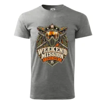 Víkendová mise vintage paintball odznak
