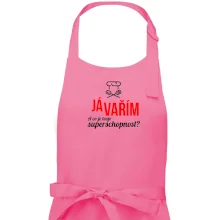 Já vařím - tvoje superschopnost? rovný nápis