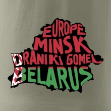 Mapy - názvy měst - Bělorusko