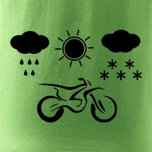 Motorkář za každého počasí - enduro