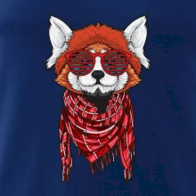 Červená panda hipster