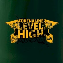 Motocross adrenaline level high Motocross adrenaline level high