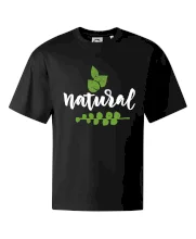 Natural - nápis v listech