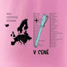 Můj cestovní seznam - Evropa