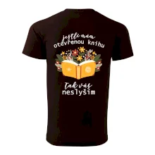 Jestli mám otevřenou knihu, tak vás neslyším