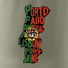 Mapy - názvy měst - Portugalsko