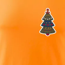 Folklor na prsu vánoční stromek