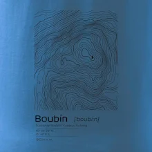 Boubín - vrstevnice v obdélníku
