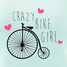 Crazy bike girl
