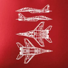 Mig 29 Fulcrum - obrys