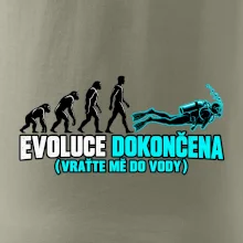 Evoluce potápěče návrat do vody