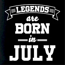 Legends are born in July