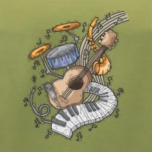 Hudební nástroje v notách