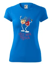 Best wine friends dancing (Pecka design)