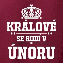 Králové se rodí v únoru