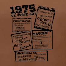 V kostce pro fanouška automobilismu 1975
