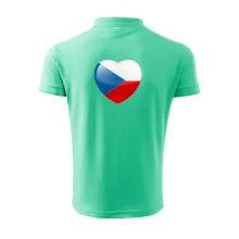 České srdce - vlajka