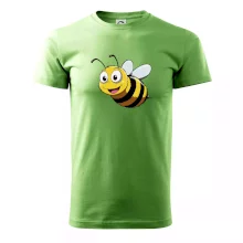 Parové triko - Včela a květina